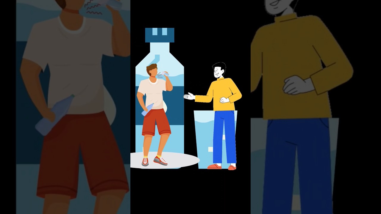 Should You Drink Water Sitting or Standing?" 