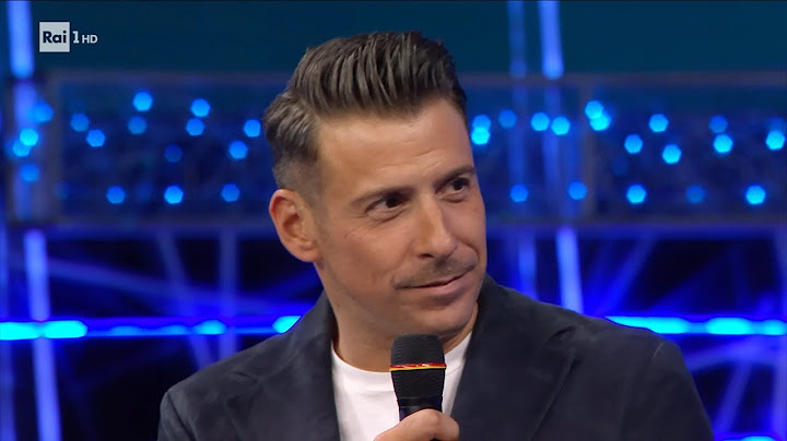 Francesco Gabbani con "Viva la vita" a Sanremo 2025