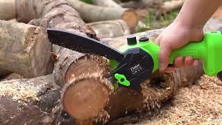 Cut with Ease: Tietoc 6" Mini Chainsaw