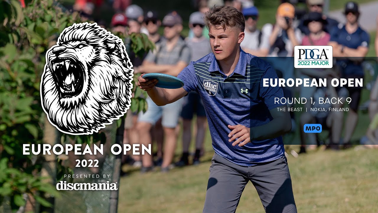 Round 1, Back 9 |  European Open | MPO Feature | McBeth, McMahon, Antilla, Semerad
