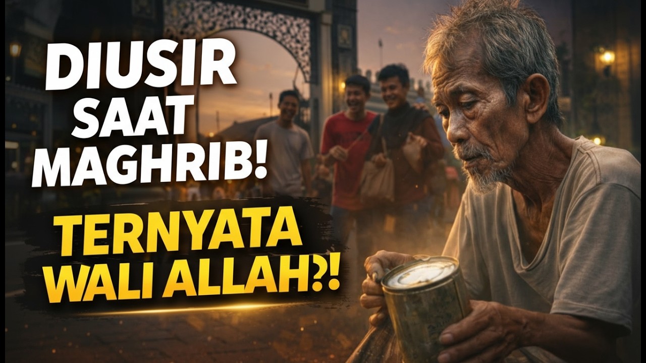 Pengemis Ini Diusir Saat Buka Puasa, Ternyata Wali Allah! Endingnya Mengejutkan!