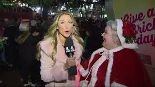 Crowds get ready for annual tree lighting at Pioneer Square
