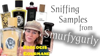 Fragrance Sampling ~ Harvest Mouse, Jasmine Bonheur, Scared Scarab . . . .