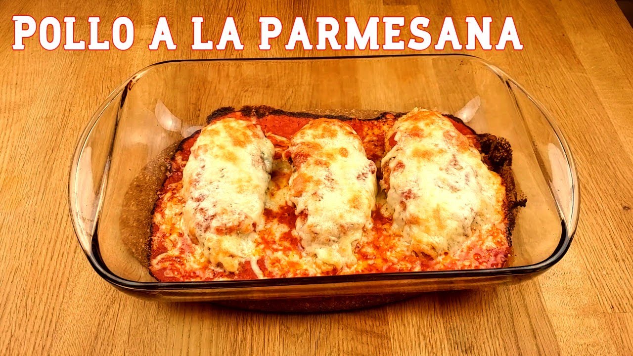Pollo a la Parmesana  Sabroooso!