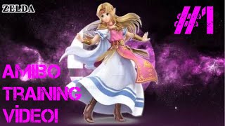 Zelda Amiibo training! #1 - Super Smash Bros. Ultimate!