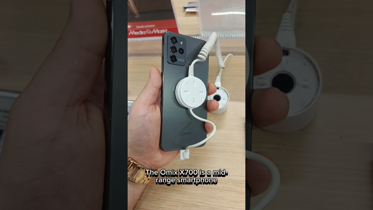 The Omix X700 is a mid-range smartphone featuring a 6.43-inch 