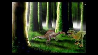 Texto coletivo e animação sobre  os dinossauros - 4º ano A e B