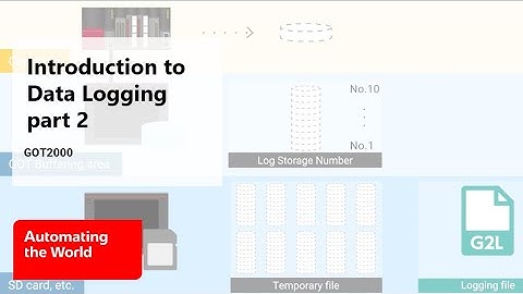 GOT2000: How to Configurate Logging part 2 | Mitsubishi Electric