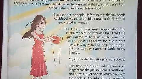 Apples in Heaven (story explained), Class -5th, Lesson-1