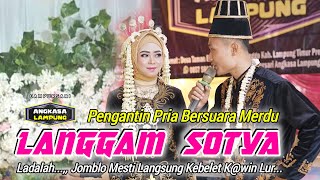 Pengantin Pria Bersuara Emas || jago menyanyi Langgam Campursari || Langgam Sotya