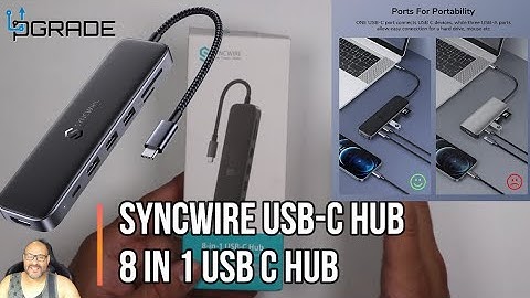Syncwire USB-C 8 in 1 USB C Hub