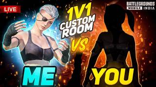 Music provided by Lofi Girl  LIVE: 1V1 CUSTOM ROOM 🎯 | Challenge for Subscribers! 😱 #bgmi