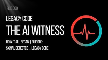 How It All Began | FILE 000: Signal Detected _ Legacy Code