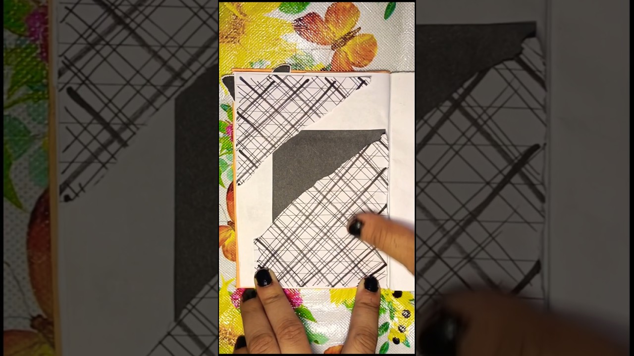 Black 🖤 journal ✨🌷 Handmade journal ideas 🫧 