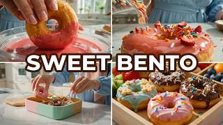 🍩 Donut Bento Box | Cute, Colorful & Satisfying Sweet Bento ASMR screenshot 1