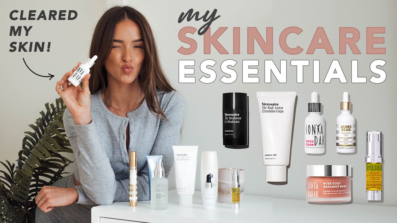 MY SKINCARE ESSENTIALS | acne clearing, body care, self tanning
