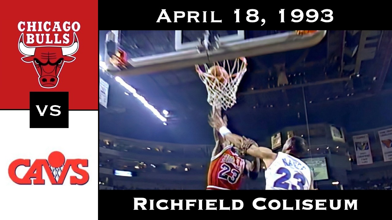 Full Game: Rivalry in Richfield | Bulls vs Cavaliers (April 18, 1993)