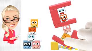 Building Number 5 With Pango Blocks Kaboom Stem Lab