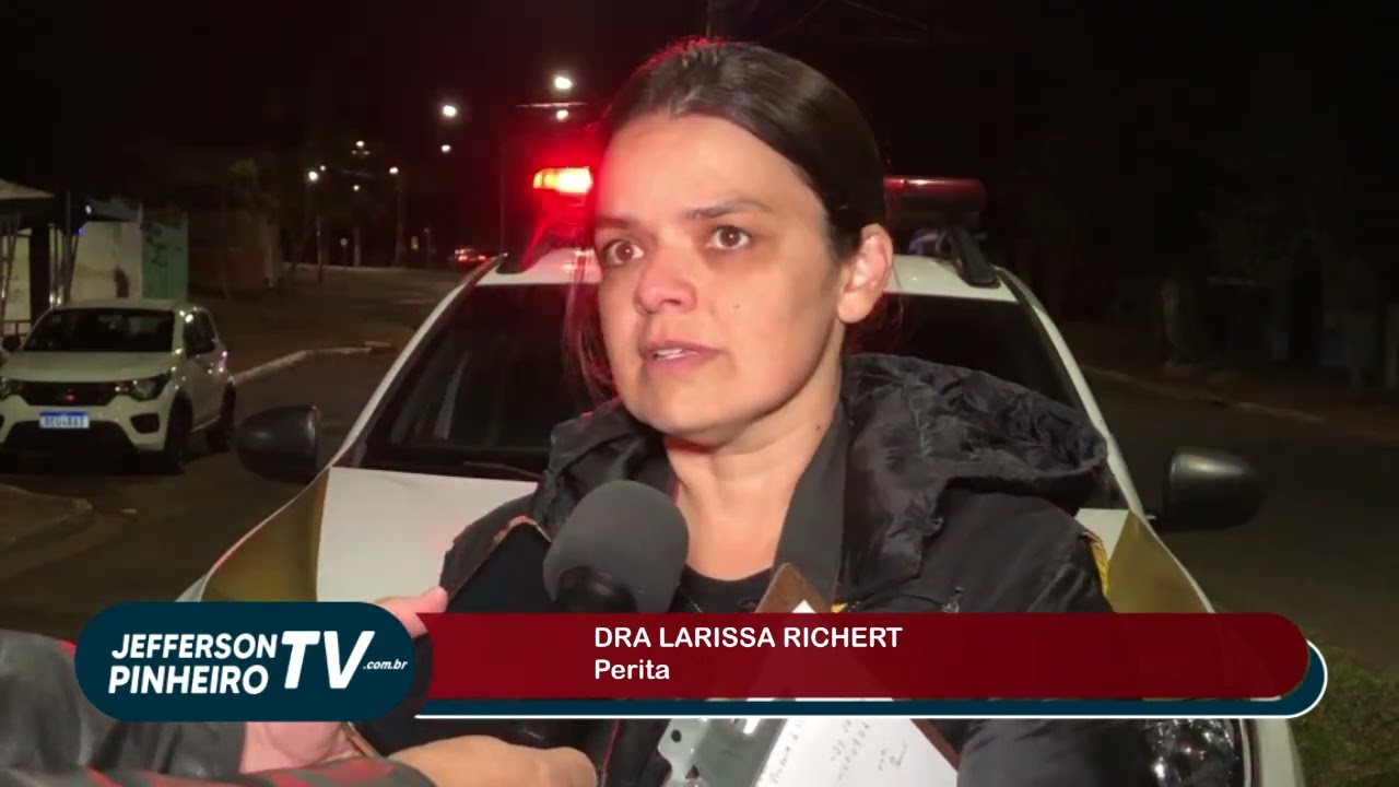 PERITA FEZ OS LEVANTAMENTOS DO ACIDENTE COM MORTE EM IBIPORÃ 