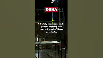Falls Are The Leading Cause Of Injuries Osha Safetyfirst 