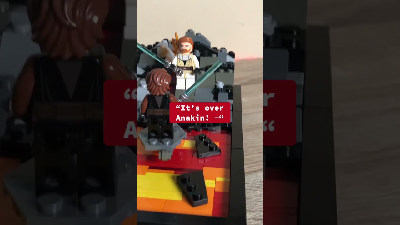 LEGO Mustafar MOC Updated Version!