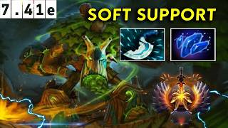Treant Protector Immortal Soft Support - Dota 2 Patch 7.41E Pro Pub Gameplay screenshot 2