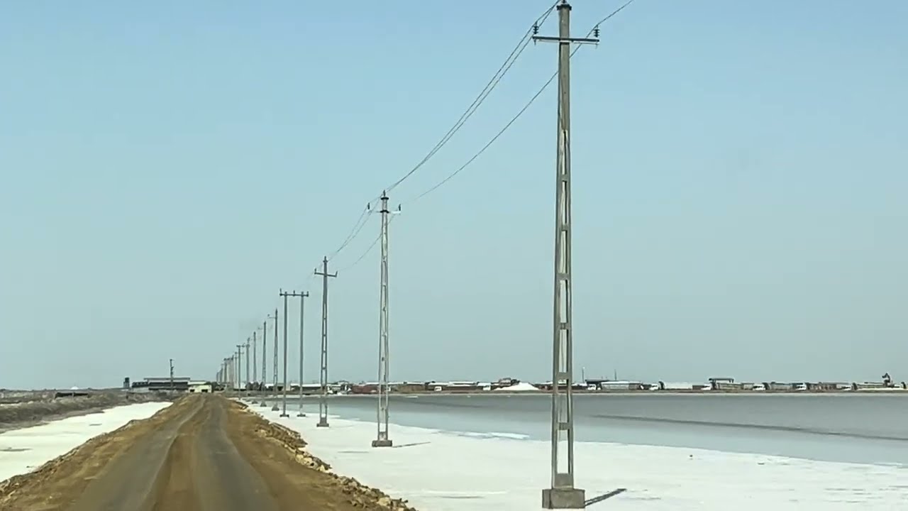 नमक । Salt Forming | Khavda | White Rann #xcavator #automobile #car #excavator #opretor #hitachi #do