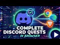 Complete Discord Quests In Browser (with 1-click)