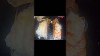 About last night! Surf and Turf dinner! #cookingasmr #blackstone