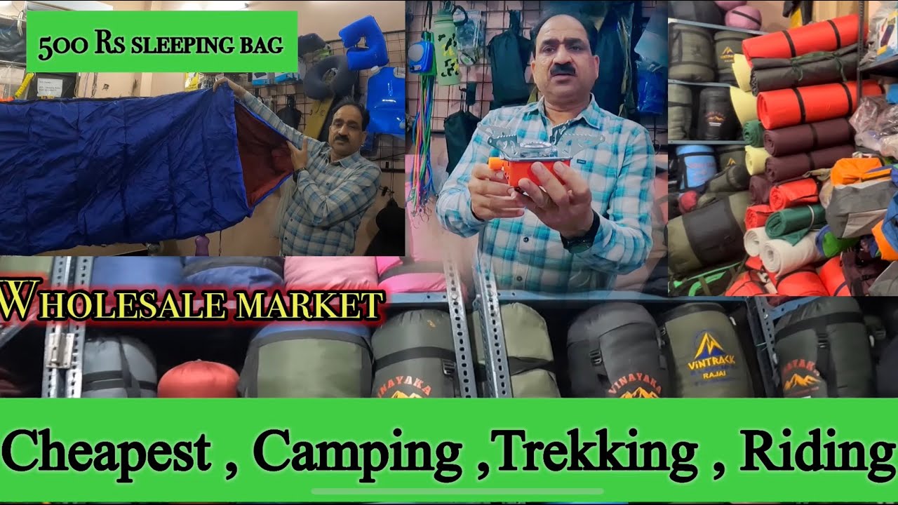 Cheapest Camping market Trekking gear Cheapest market sleeping
