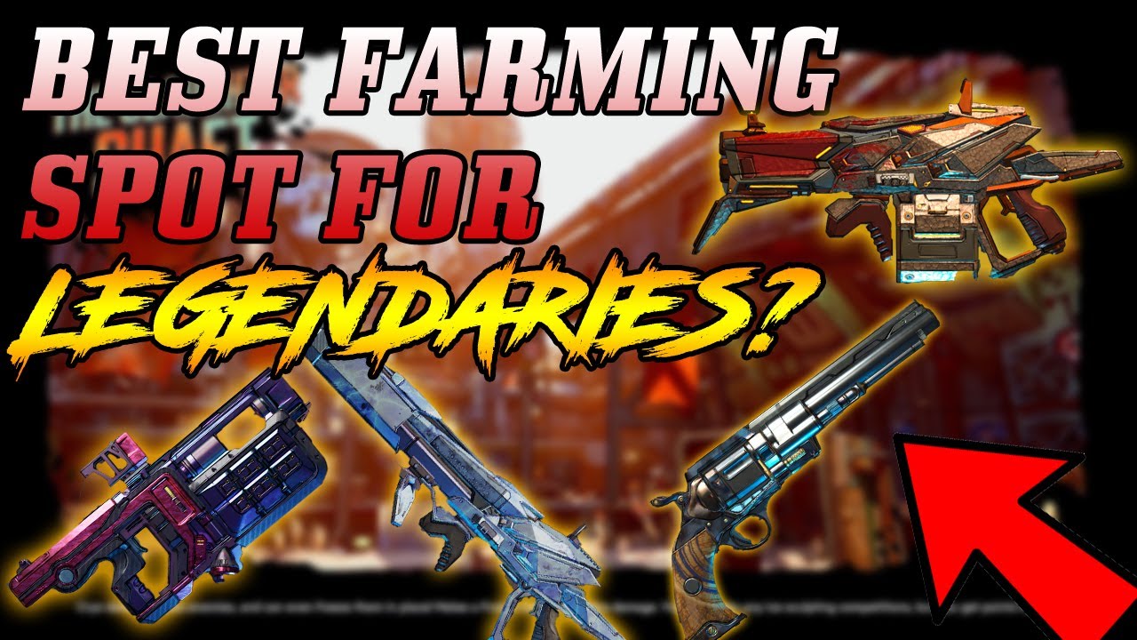 Borderlands 3 THE BEST FARMING LOCATION FOR LEGENDARIES? MY FAVOURITE