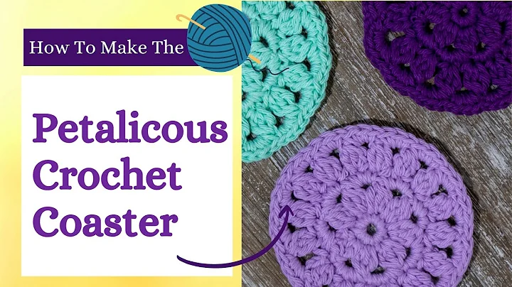 Quick and Free Crochet Coaster Pattern: Use Up Your Scrap Yarn!