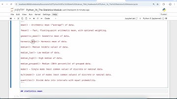 Introduction to The Statistics Module in Python | What is Statistics Module in Python