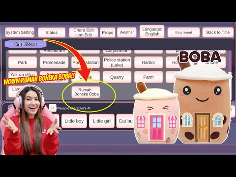 PETA RUMAH BONEKA BOBA YANG LAGI VIRAL!! SAKURA SCHOOL SIMULATOR - PART 303