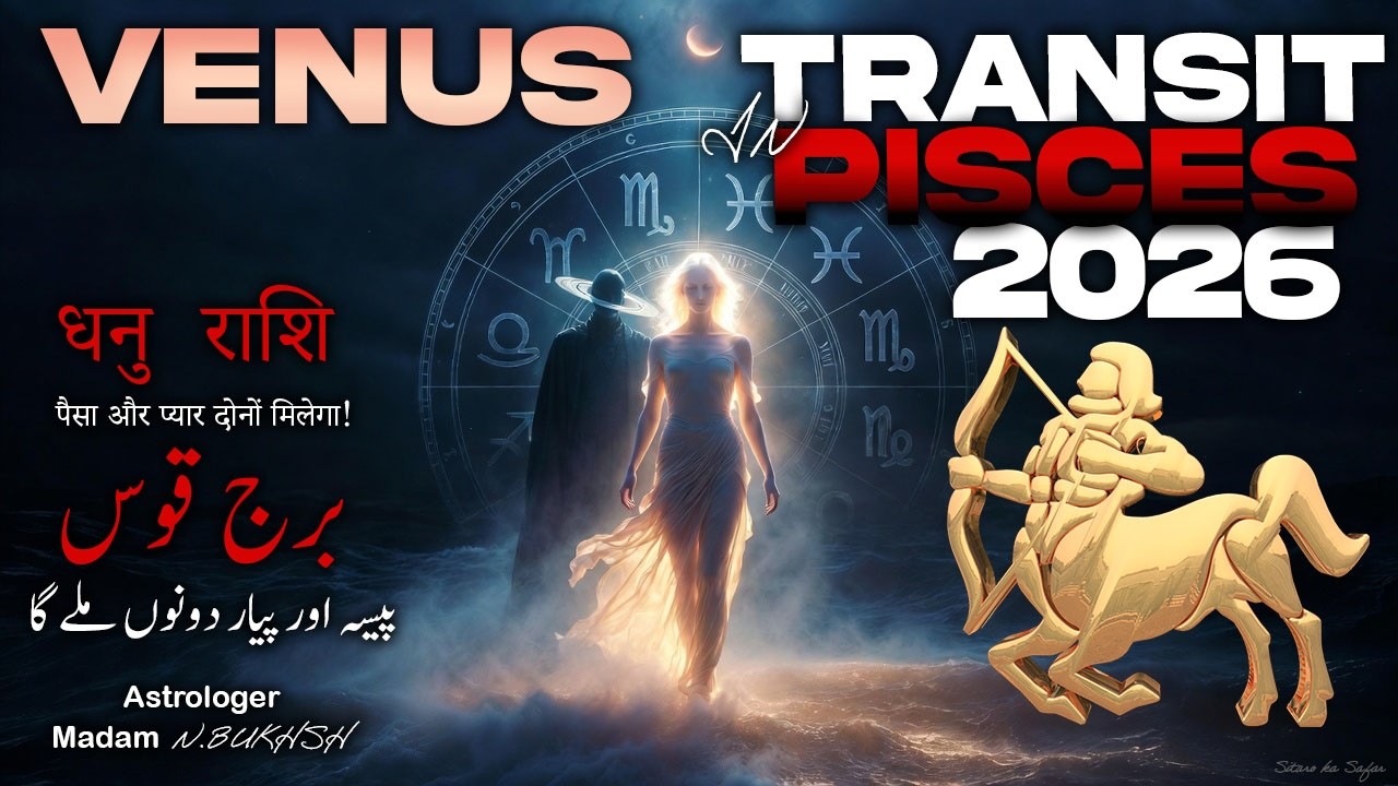 Exalted Venus 2026 – Sagittarius (Dhanu Rashi) | Shadi ke Imkan aur Financial Planning