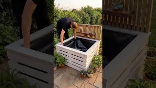 DIY Pallet to Koi Pond Transformation