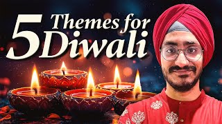 Top 5 Themes for Diwali 5️⃣🧨🪔