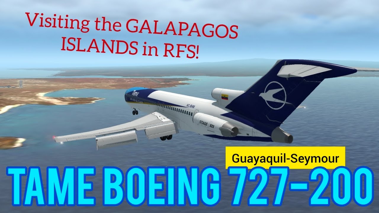 Flying to the GALAPAGOS Islands!!? | TAME Boeing 727-200