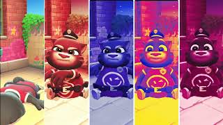 Talking Tom SUPER SPEED – 7 Clones SAME Thing (Satisfying)