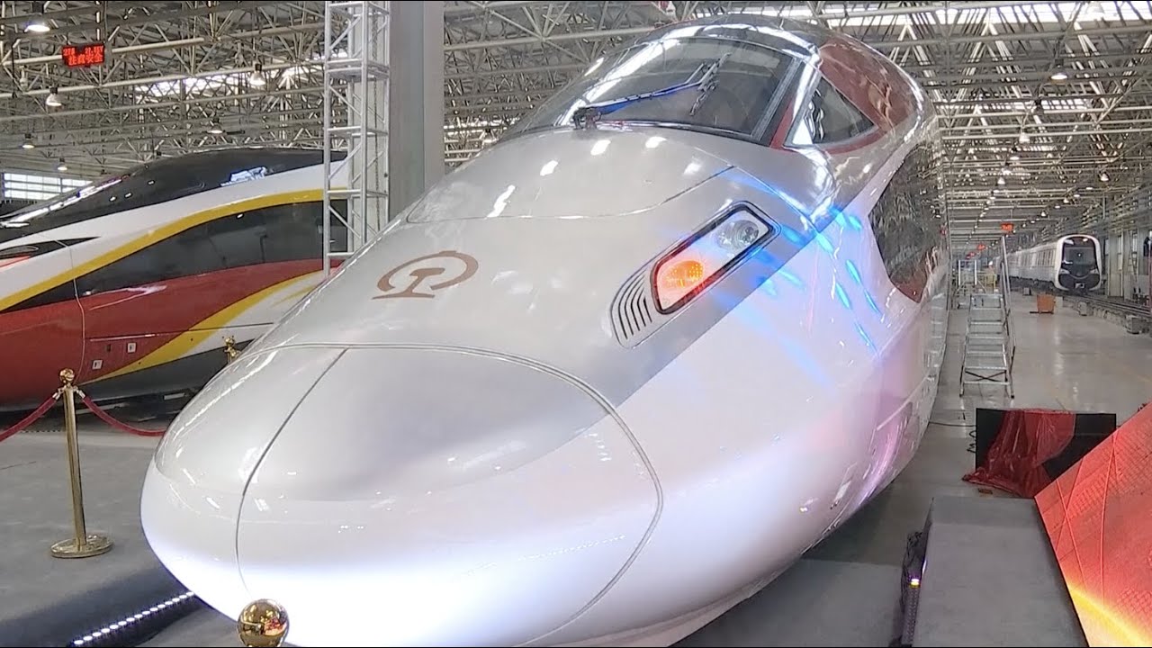 350 km/h highspeed freight train launched in north China YouTube