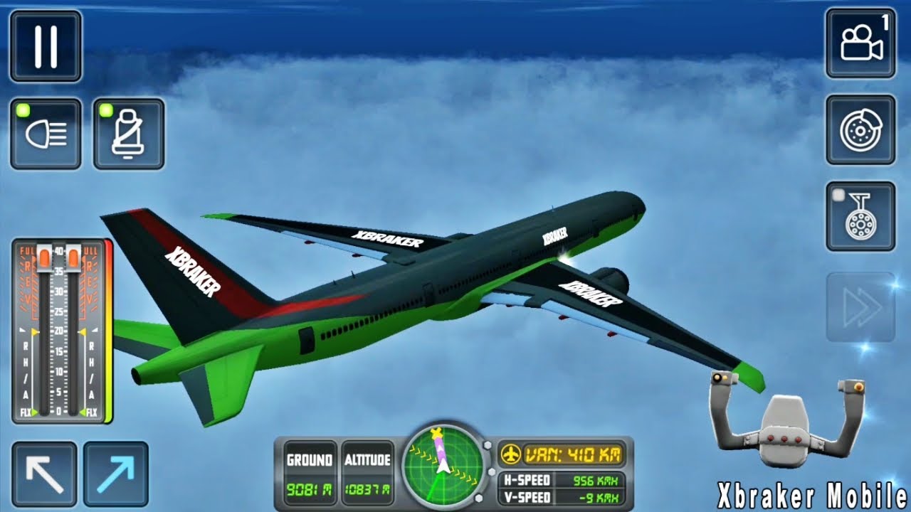 Flight Sim 2018 27 Airplane Simulator New Paint Airplane Unlocked