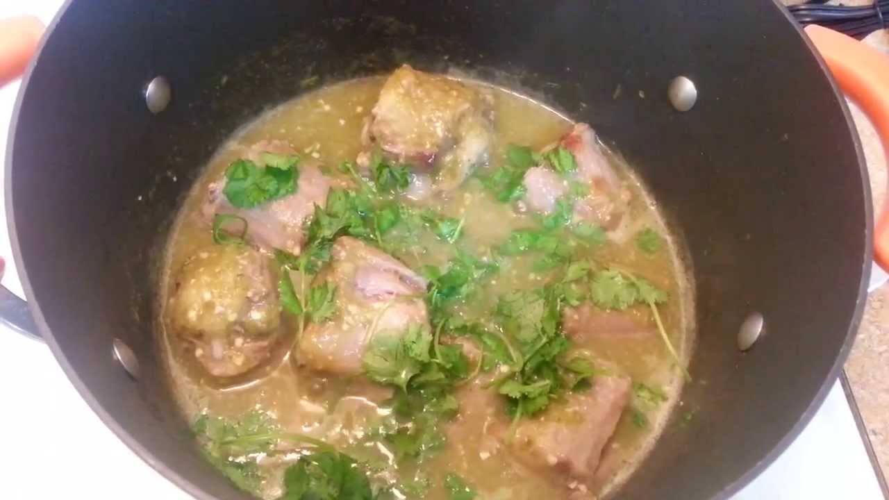122.Colita De Res En Salsa Verde Con mexicana Hacer)(How To)LaFlacaCocina