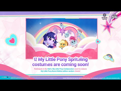HOK CIS I 🌷 Скоро появятся привилегии коллаборации Honor of Kings × My Little Pony!