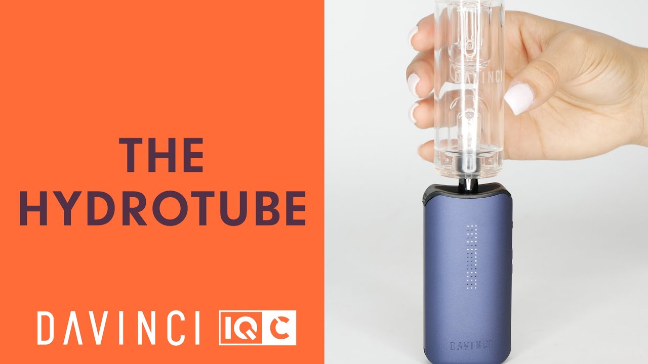 How To Use The Hydrotube on Your IQC Vaporizer - DaVinciTech.com
