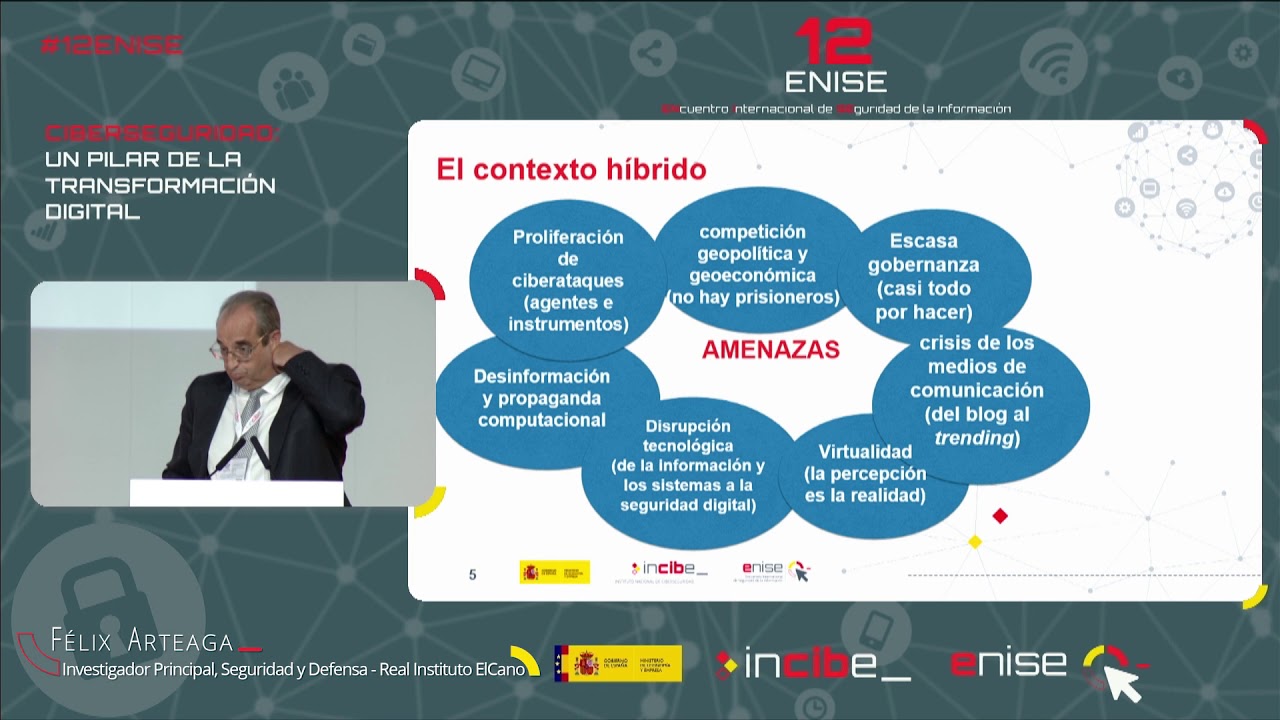 New challenges in cybersecurity: the hybrid threat (12ENISE)