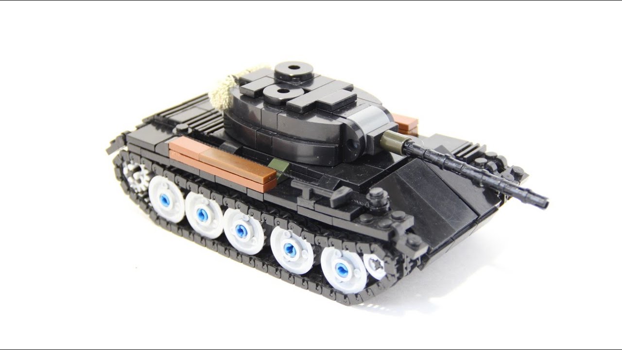 Лего советский средний танк Т-44 инструкция