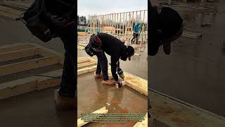 Fast Wall Framing Skills That Save Hours on the Jobsite! | Wood Framing Construction Process