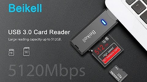 Beikell USB 3 0 Memory Card Reader $11.99
