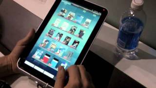 Tablet reader Sharp Galapagos