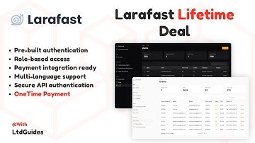 Larafast Review; Lifetime Deal - The Best Laravel SaaS Starter Kit in 2025